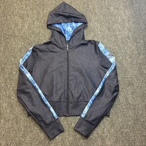 Tennessee Titans Cropped Hoodie Full Zip Women's XL